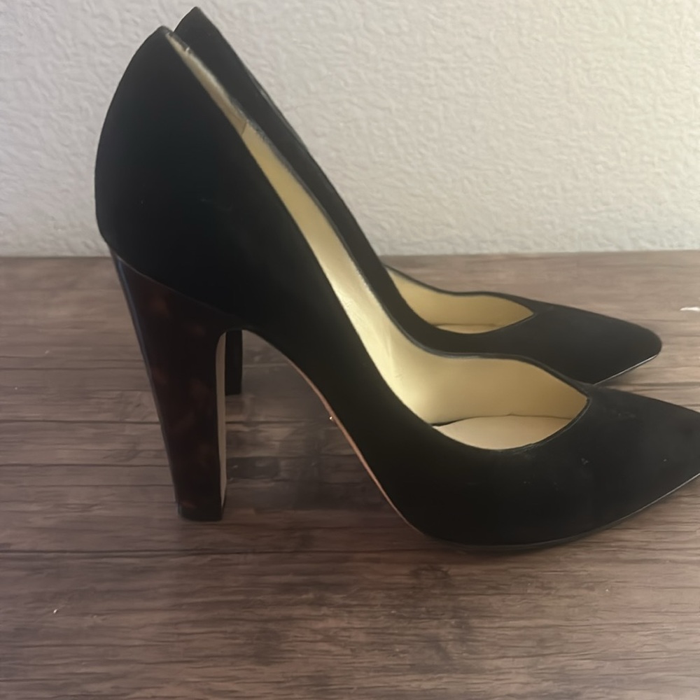 Classic Jay Pump 100 by Sarah Flint in Black Suede